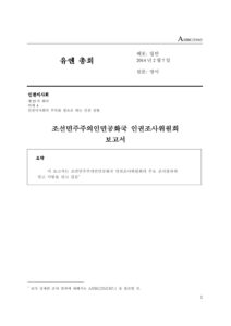 11. COI DPRK report Korean Version pdf 2014 북한인권조사위원회 보고서 PSCORE