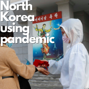 North Korea using pandemic image