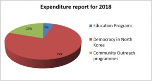 Donation usage details in 2018