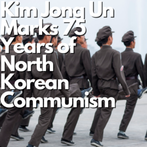 Kim Jong Un Marks 75 Years of North Korea Communism image