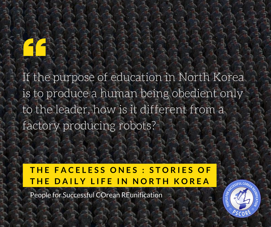 What is the purpose of North Korean education ? - “Loyalty”