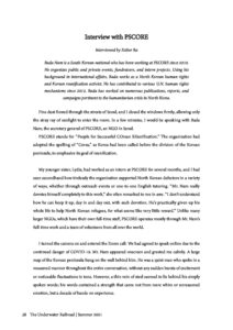 Saejowi Interview with Bada Nam pdf Saejowi Interview with Bada Nam PSCORE