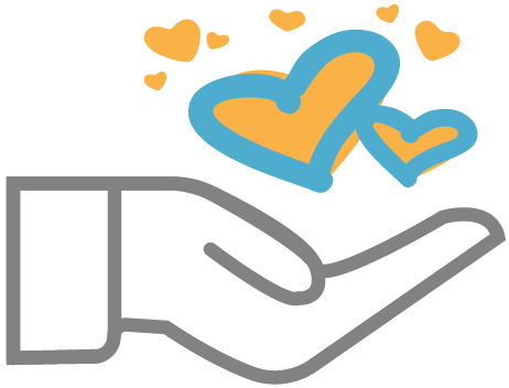 hearts in the hand
