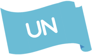 UN flag logo