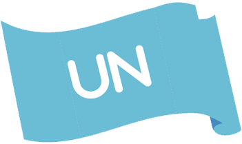 UN flag logo