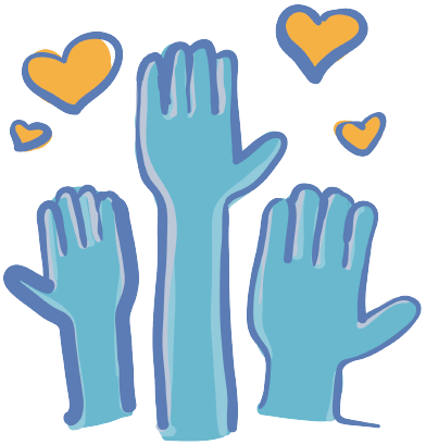 Rising hands