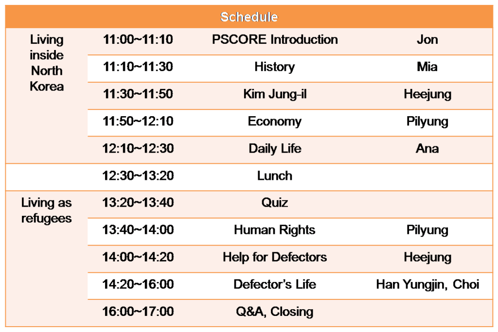 [PSCORE DC Event] North Koreans' Life Inside and Outside of North Korea ...